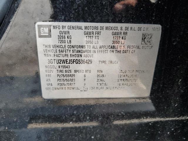 3GTU2WEJ5FG536429 GMC Sierra K1500 Denali
