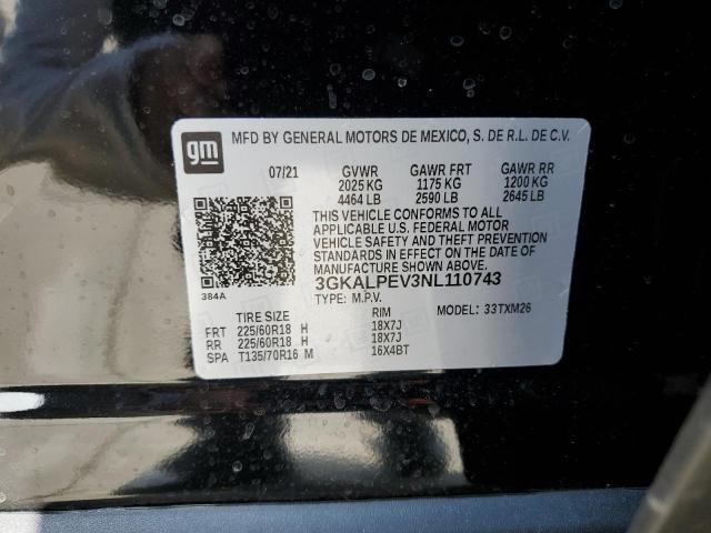 3GKALPEV3NL110743 GMC Terrain Slt