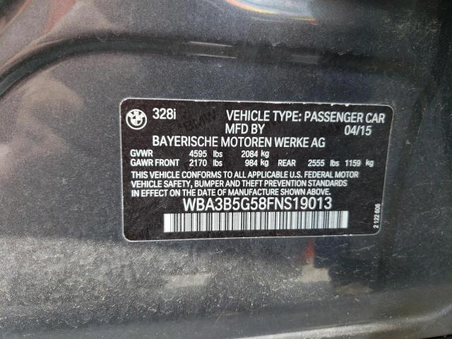 WBA3B5G58FNS19013 BMW 328 Xi Sulev