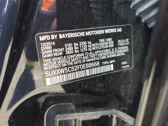 5UXXW5C52F0E88668 BMW X4 Xdrive35i