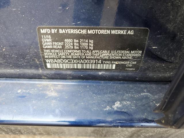 WBA8D9C3XHA003914 BMW 330 XI