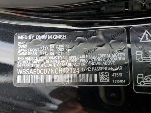 WBSAE0C07NCH42124 BMW M8