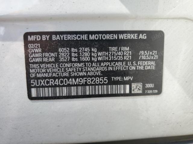 5UXCR4C04M9F82855 BMW X5 Sdrive 40i