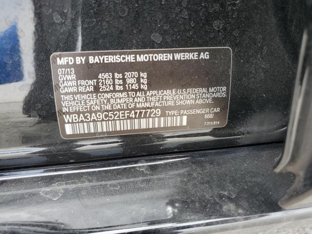 WBA3A9C52EF477729 BMW 335 I