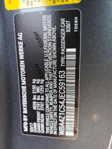 WBA4Z1C54JEC59163 BMW 430I