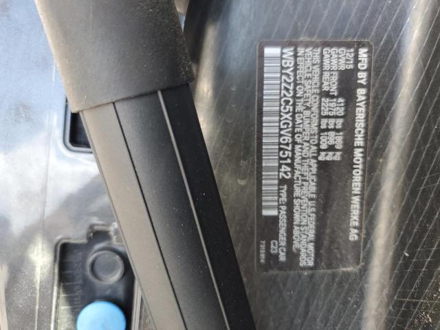 WBY2Z2C5XGV675142 BMW I8