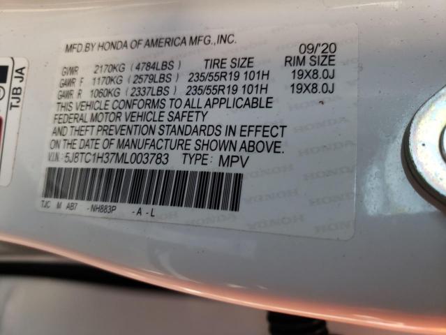 5J8TC1H37ML003783 Acura RDX