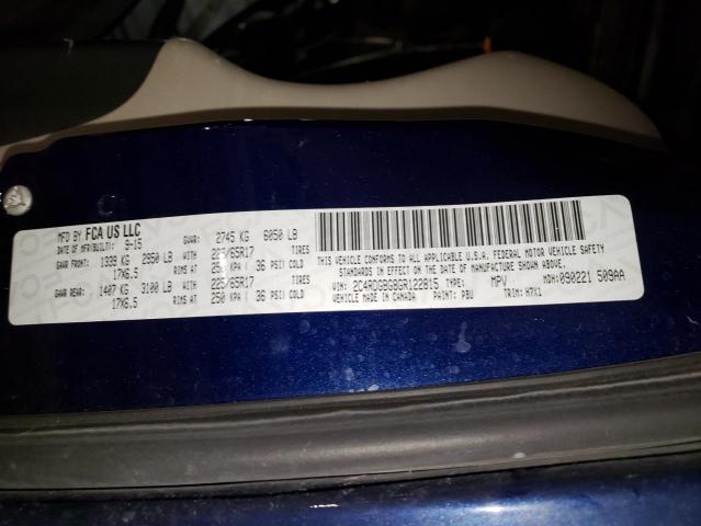 2C4RDGBG8GR122815 Dodge Grand Caravan Se