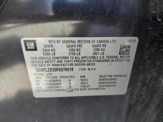2GKFLZE36F6378918 GMC Terrain Denali
