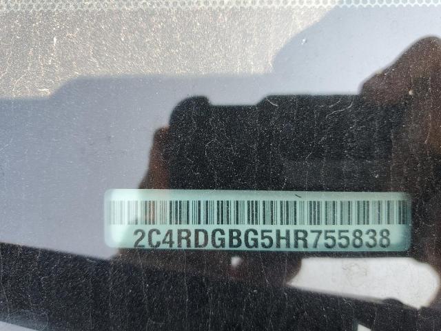 2C4RDGBG5HR755838 Dodge Grand Caravan Se