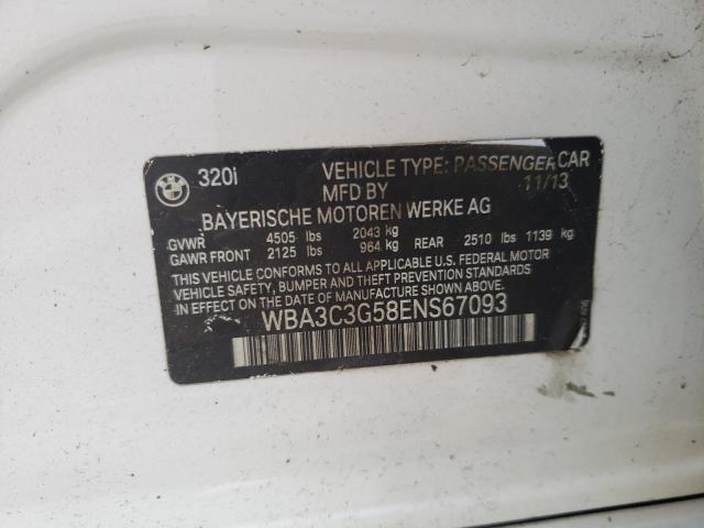WBA3C3G58ENS67093 BMW 320 I Xdrive