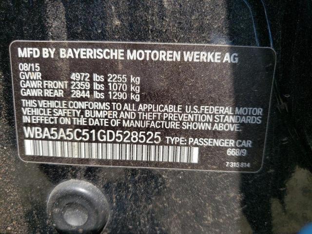 WBA5A5C51GD528525 BMW 528 I
