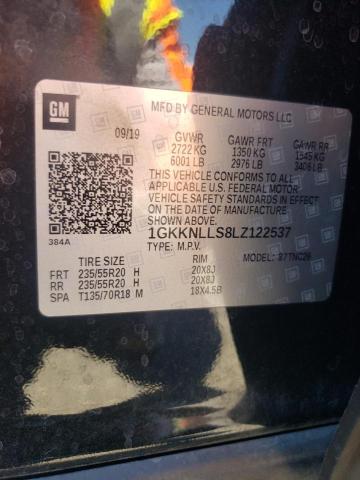 1GKKNLLS8LZ122537 GMC Acadia At4