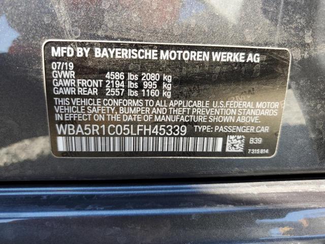 WBA5R1C05LFH45339 BMW 330I