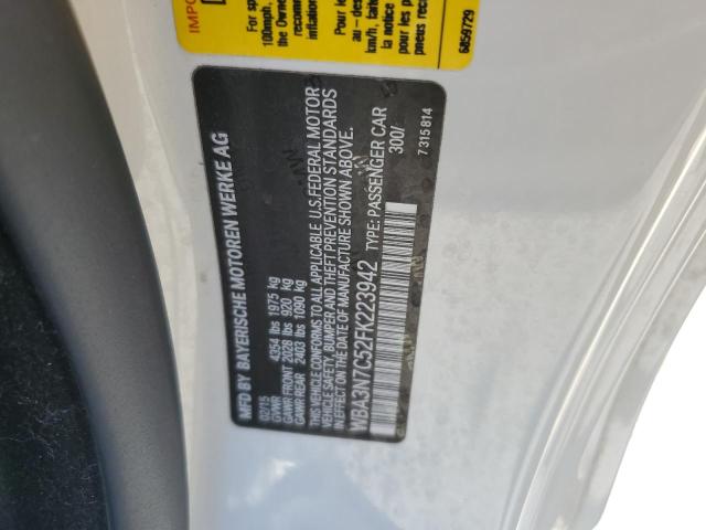WBA3N7C52FK223942 BMW 428 I