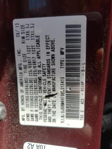 5J6RM4H79EL015410 Honda CR-V EXL