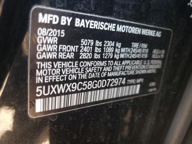 5UXWX9C58G0D72974 BMW X3 Xdrive28i