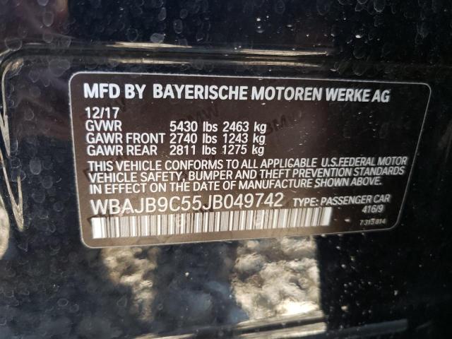 WBAJB9C55JB049742 BMW M550xi