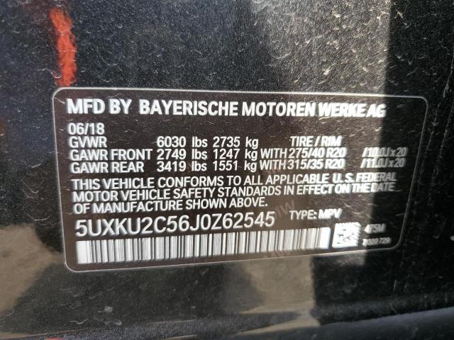 5UXKU2C56J0Z62545 BMW X6 Xdrive35i