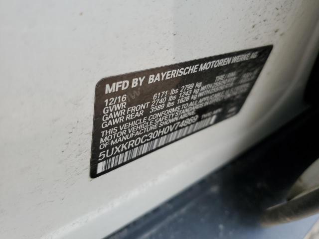 5UXKR0C30H0V74869 BMW X5 Xdrive35i