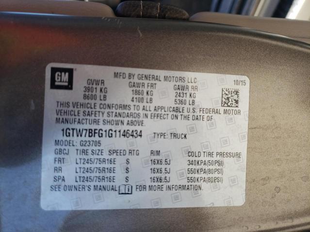 1GTW7BFG1G1146434 GMC Savana G2500