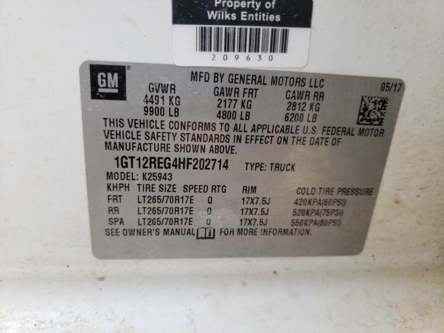 1GT12REG4HF202714 GMC Sierra K2500 Heavy Duty