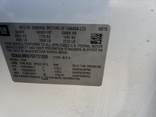 2GKALMEK7G6131056 GMC Terrain Sle