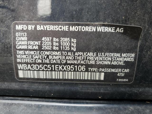 WBA3D5C51EKX95106 BMW 328 D Xdrive