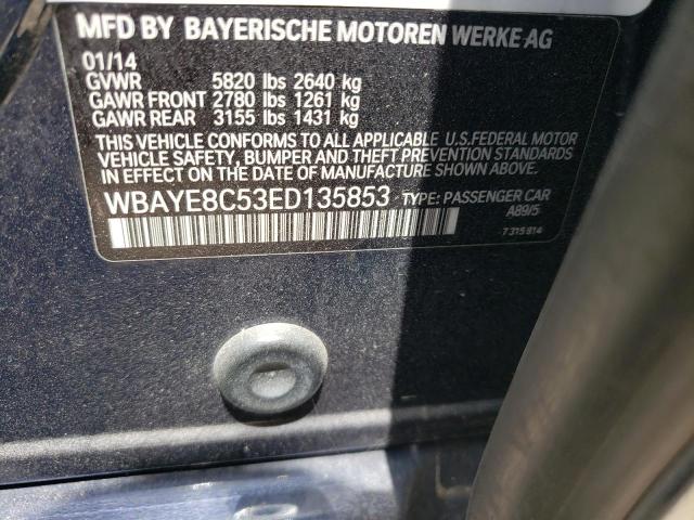 WBAYE8C53ED135853 BMW 750 LI