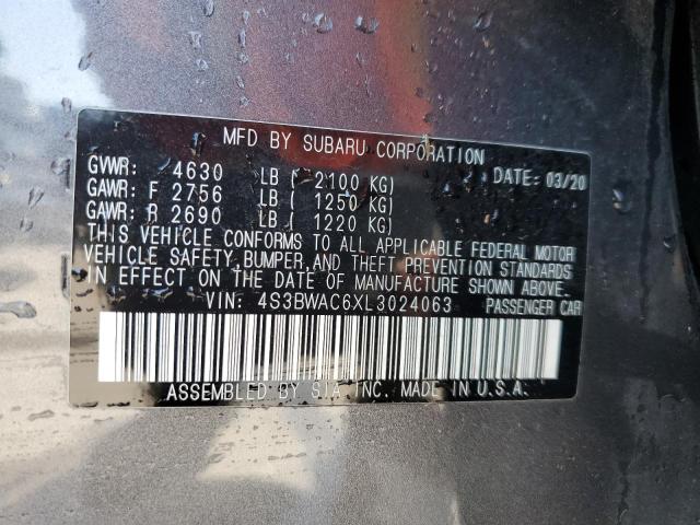 4S3BWAC6XL3024063 Subaru Legacy Premium