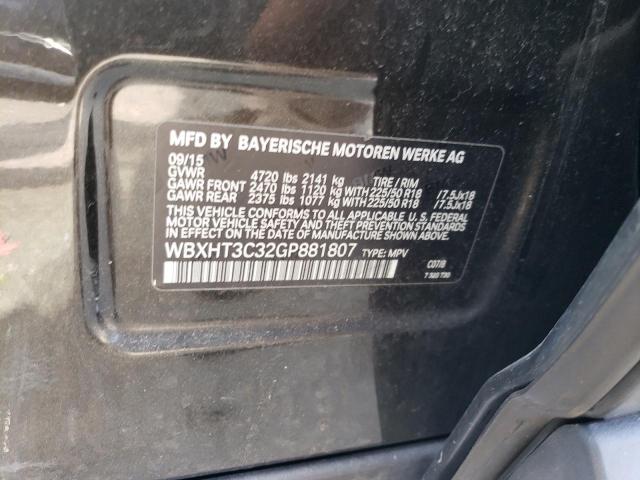 WBXHT3C32GP881807 BMW X1 Xdrive28i