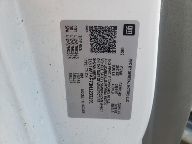 1GTW7AF73N1233291 GMC Savana G2500