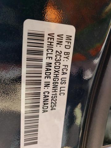 2C3CDXHG6NH152254 Dodge CHARGER GT