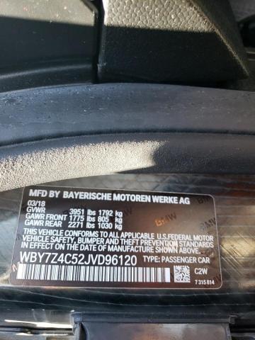 WBY7Z4C52JVD96120 BMW I3 REX
