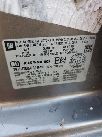 3GTU2TEC9EG440415 GMC Sierra K1500