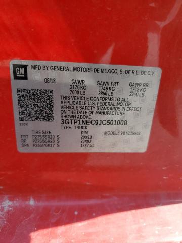 3GTP1NEC9JG501008 GMC Sierra C1500 Slt