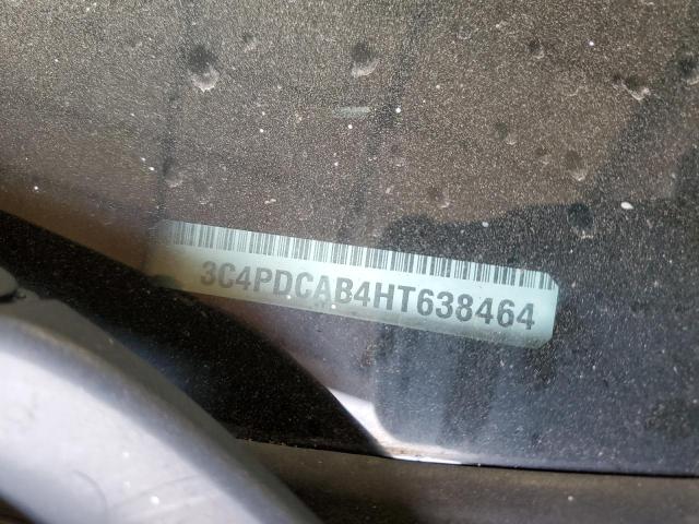 3C4PDCAB4HT638464 Dodge JOURNEY SE