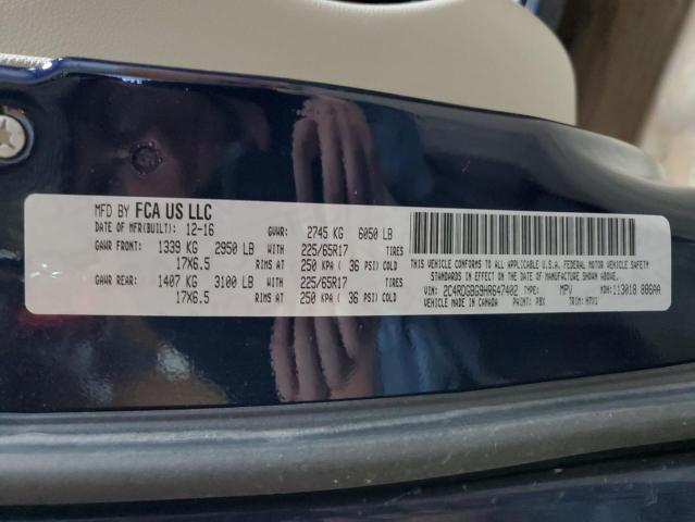 2C4RDGBG9HR647402 Dodge Grand Caravan Se