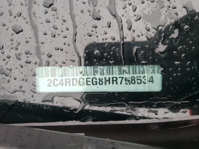 2C4RDGEG8HR798534 Dodge Grand Caravan Gt