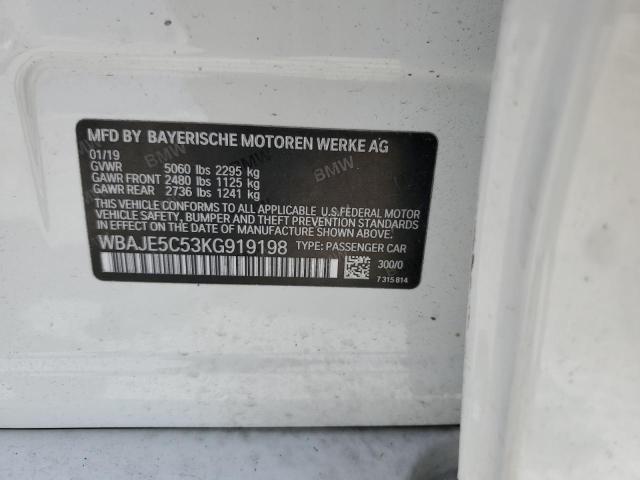 WBAJE5C53KG919198 BMW 540 I