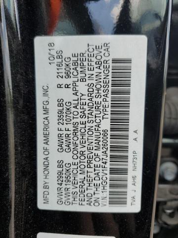 1HGCV1F47JA260066 Honda ACCORD EX