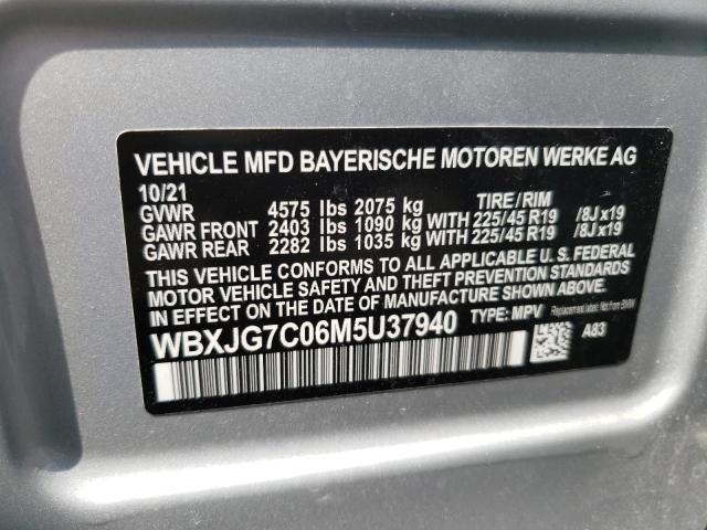 WBXJG7C06M5U37940 BMW X1 Sdrive28i
