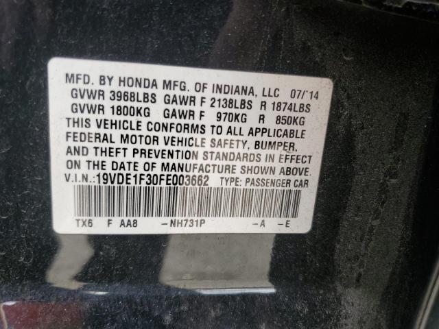 19VDE1F30FE003662 Acura ILX 20
