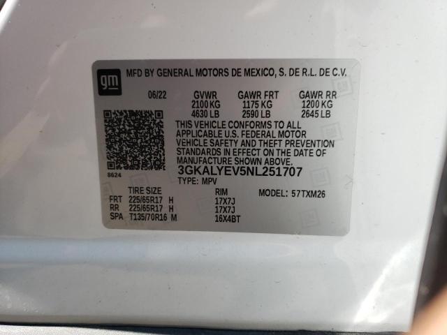 3GKALYEV5NL251707 GMC Terrain At4