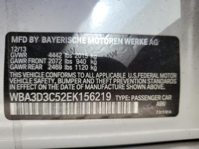 WBA3D3C52EK156219 BMW 328 D