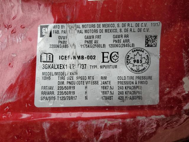 3GKALXEX1JL217737 GMC Terrain Denali