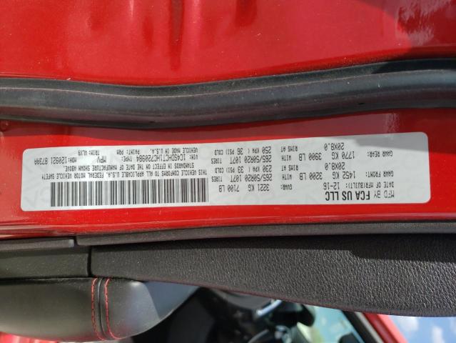 1C4SDHCT1HC720984 Dodge Durango R/t