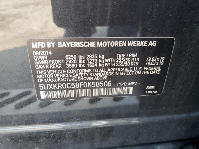 5UXKR0C58F0K58506 BMW X5 Xdrive35i