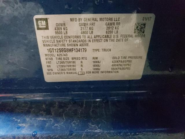 1GT12SEG8HF134179 GMC Sierra K2500 Sle