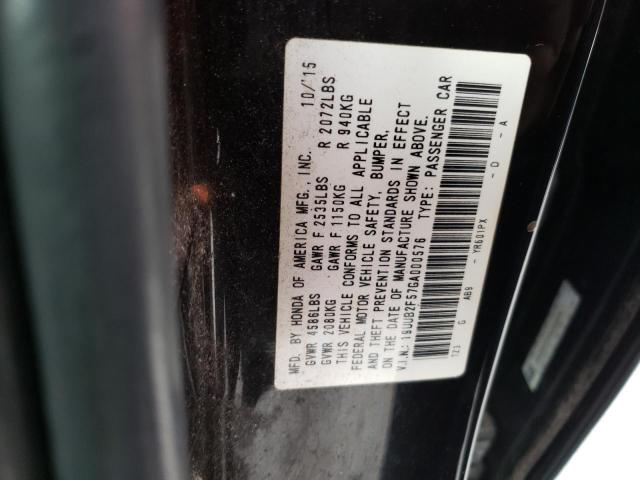 19UUB2F57GA000576 Acura TLX TECH